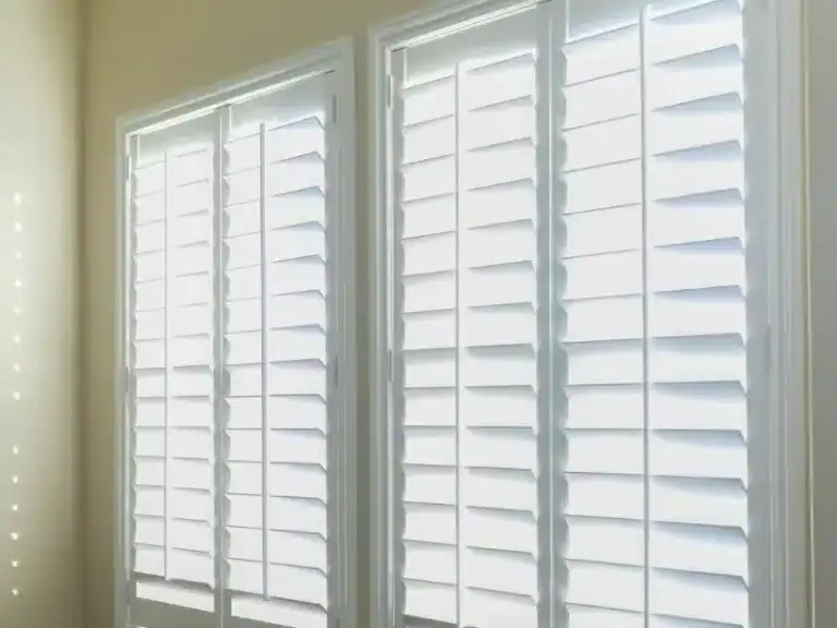Plantation shutters in Newcastle offering timeless style and light control. Perfect for enhancing ho.